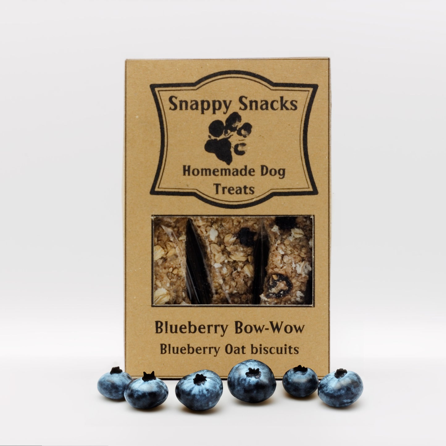Blueberry Bow-Wow Dog Treats