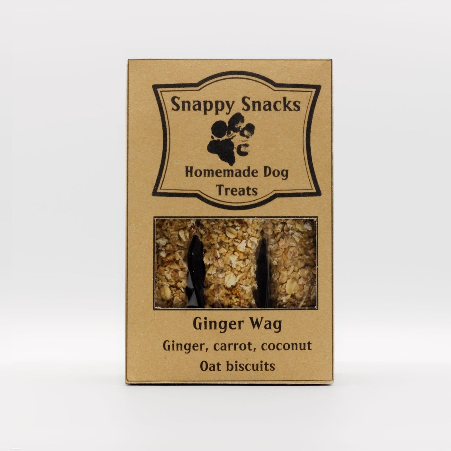 Ginger Wag Dog Treats Ginger, carrot, coconut oat dog treats
