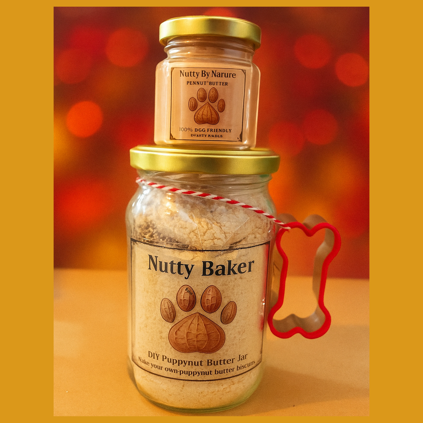 🥜 DIY Puppynut Jar – “The Nutter Baker” 🍪