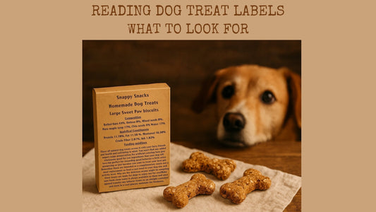 Reading Dog Treat Labels — What to Look for (and What to Avoid)
